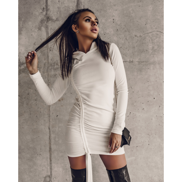 SUKIENKA SOFT DRESS ECRU