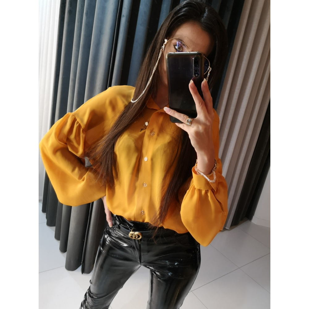 KOSZULA BUFLO MUSTARD