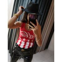 BLUZKA BOKSERKA COOL GIRL RED