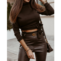 SWETER SHORT SWEATER BLACK