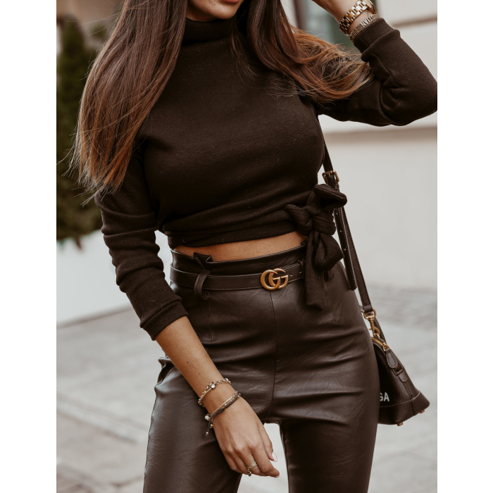 SWETER SHORT SWEATER BLACK