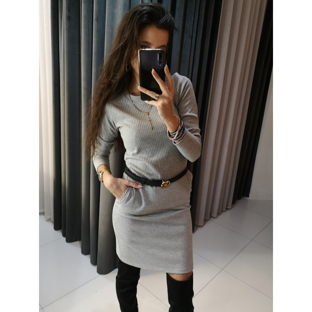 SUKIENKA MONA GRAY