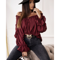 KOSZULA JADE BORDO