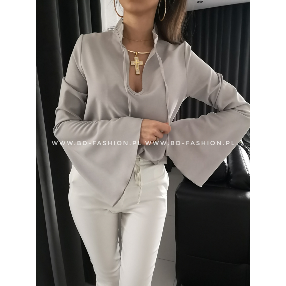 BLUZKA HISZPANKA OLA GRAY