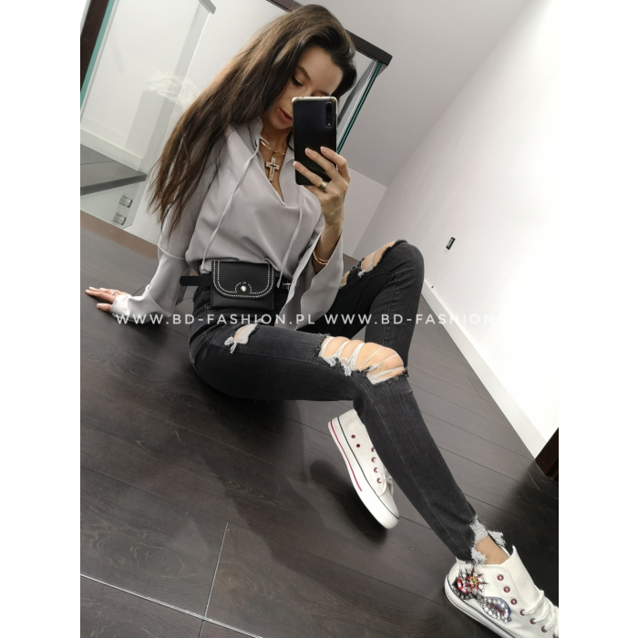 BLUZKA HISZPANKA OLA GRAY