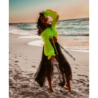 BLUZKA LUISA NEON LIMONKA
