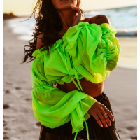 BLUZKA LUISA NEON LIMONKA
