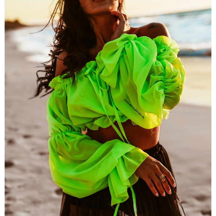 BLUZKA LUISA NEON LIMONKA