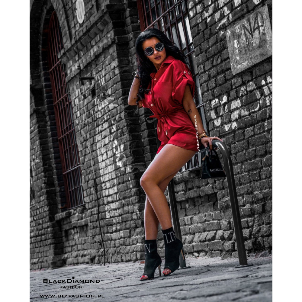 KOMBINEZON NAOMI RED
