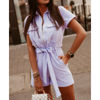 KOMBINEZON NAOMI SHORT LILA