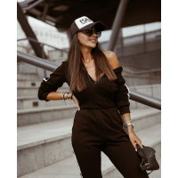 KOMBINEZON OVERALLS OLV BLACK