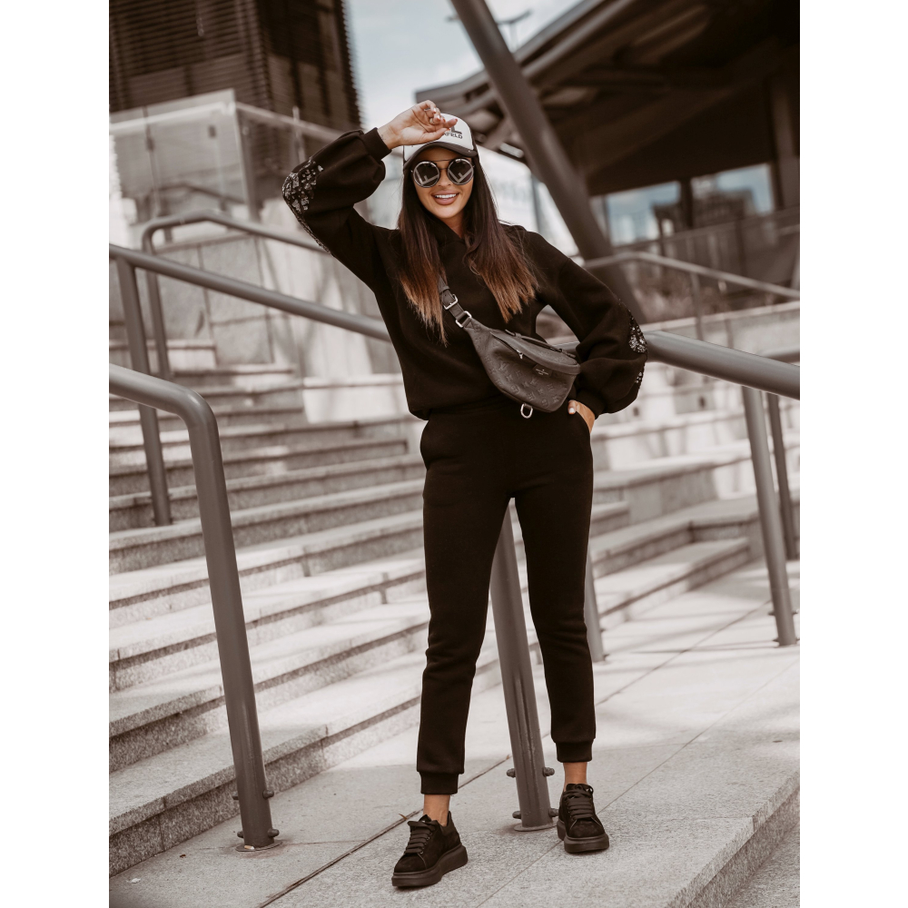 KOMPLET DRES BLACK WINGS BLACK