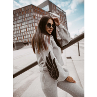 KOMPLET DRES BLACK WINGS GRAY