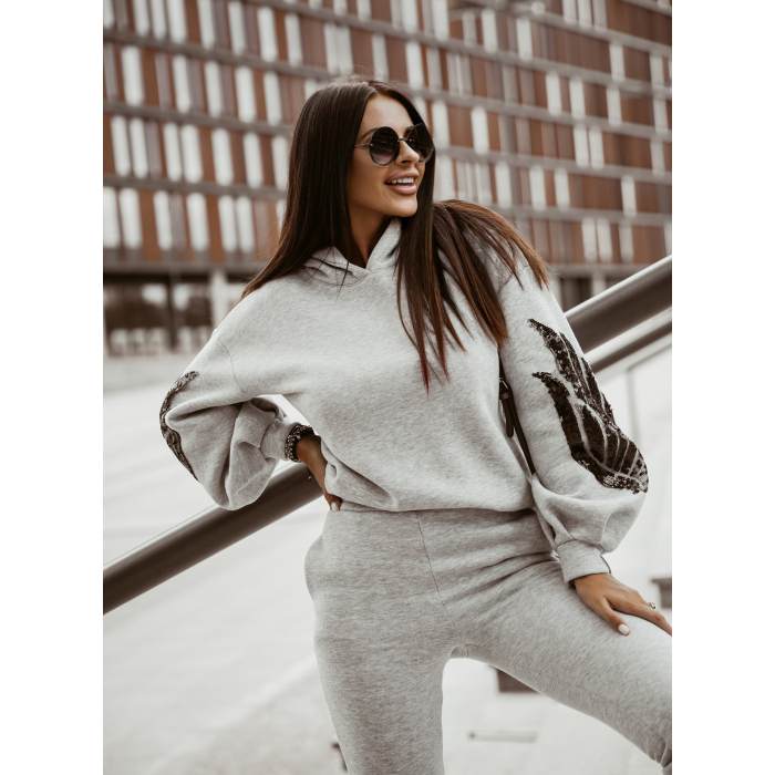 KOMPLET DRES BLACK WINGS GRAY