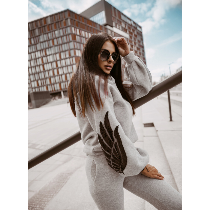 KOMPLET DRES BLACK WINGS GRAY