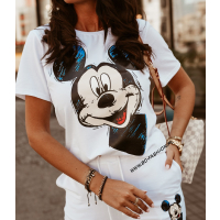 DRES KOMPLET MOUSE WHITE