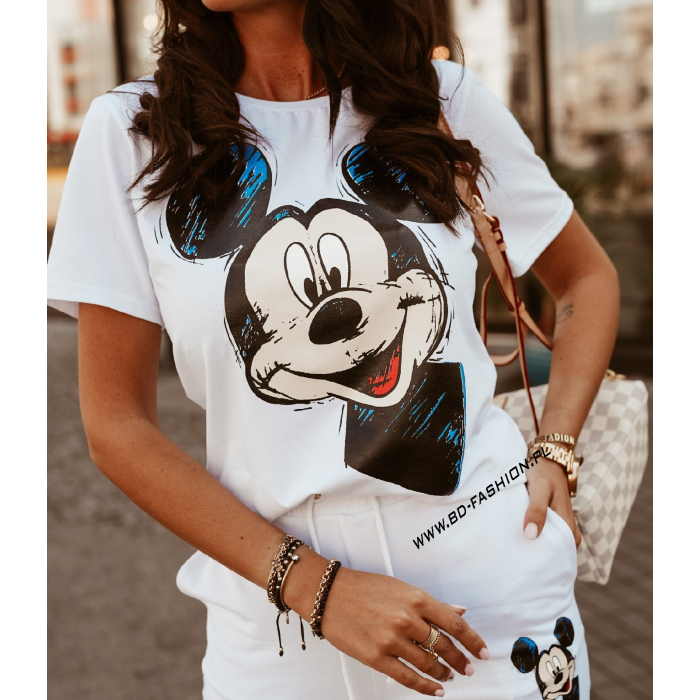 DRES KOMPLET MOUSE WHITE