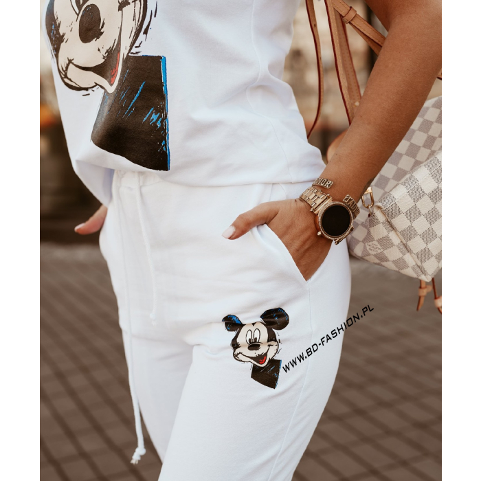 DRES KOMPLET MOUSE WHITE
