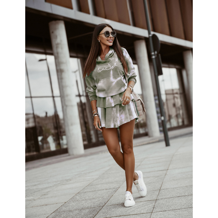 KOMPLET TIE DYE OLV KHAKI