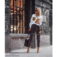 SPODNIE GOLD POCKET BROWN