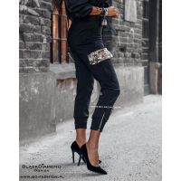 SPODNIE GOLD POCKET BLACK