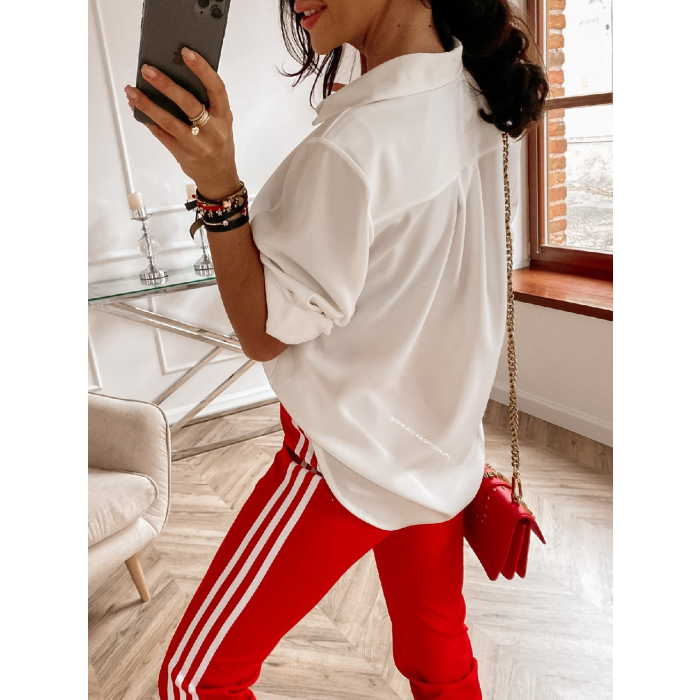 SPODNIE TAPE PANTS RED