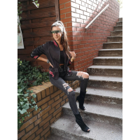 KURTKA BOMBERKA LEMONADA CEKIN BLACK