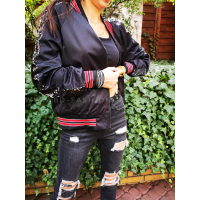 KURTKA BOMBERKA LEMONADA CEKIN BLACK