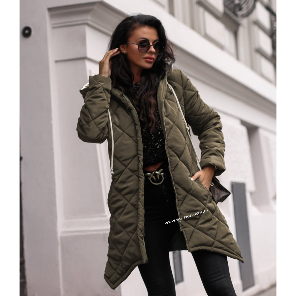 KURTKA PŁASZCZ ICEBERG KHAKI