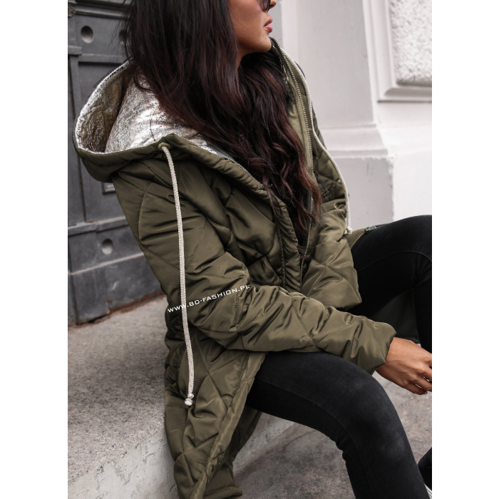 KURTKA PŁASZCZ ICEBERG KHAKI