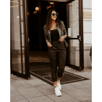 KURTKA LEATHER KHAKI