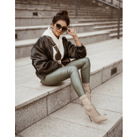 KURTKA SATIN KHAKI