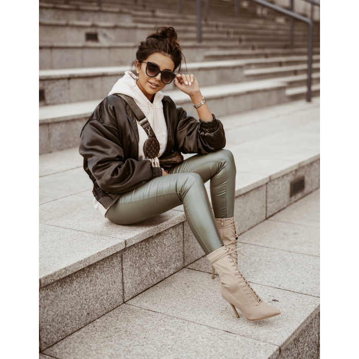 KURTKA SATIN KHAKI