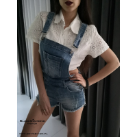 SPODENKI OGRODNICZKI JEANS