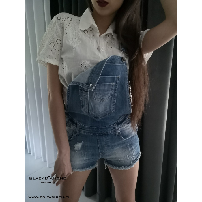 SPODENKI OGRODNICZKI JEANS