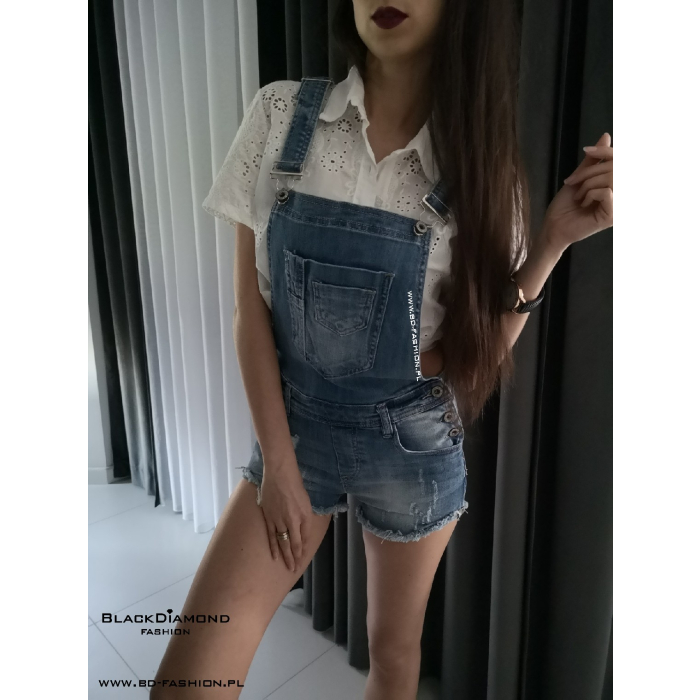 SPODENKI OGRODNICZKI JEANS