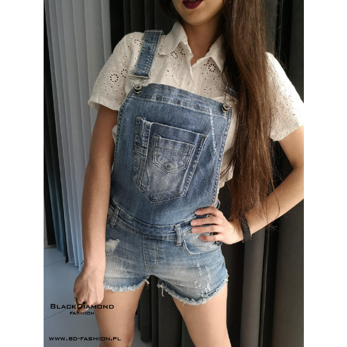 SPODENKI OGRODNICZKI JEANS