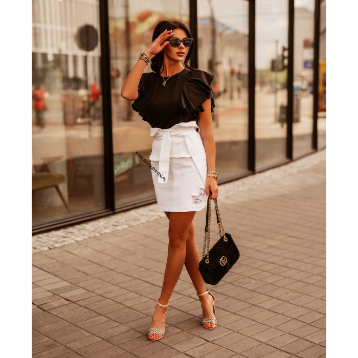 BLUZKA T-SHIRT STELLA BLACK