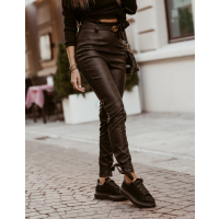 SPODNIE TIED PANTS BLACK