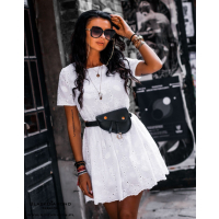 SUKIENKA DAILY LIVIA WHITE