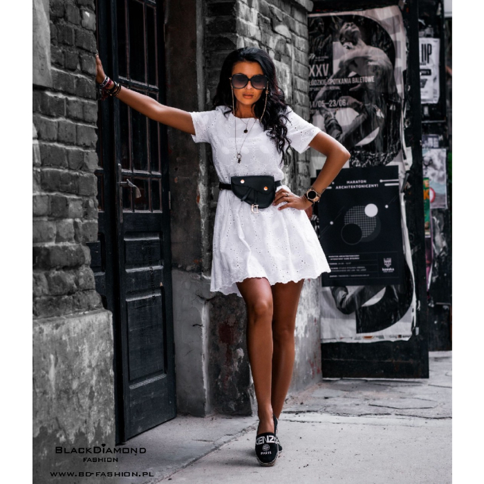 SUKIENKA DAILY LIVIA WHITE
