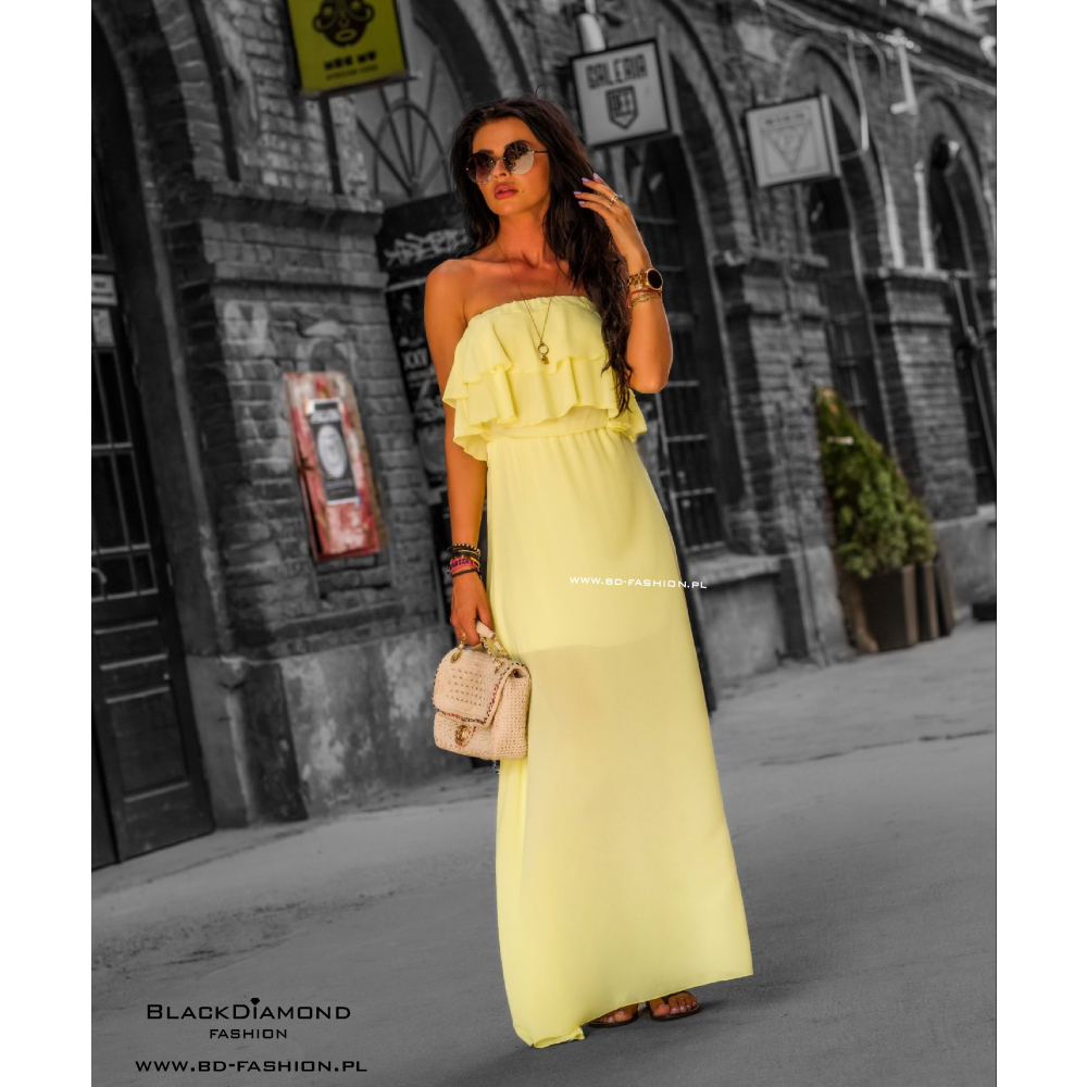 SUKIENKA FLORENCE YELLOW