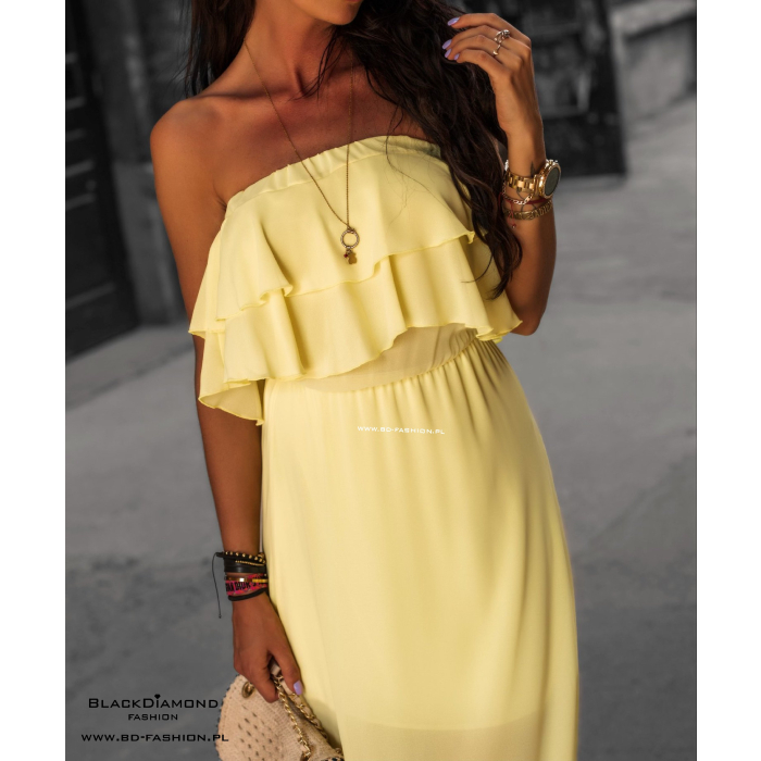 SUKIENKA FLORENCE YELLOW