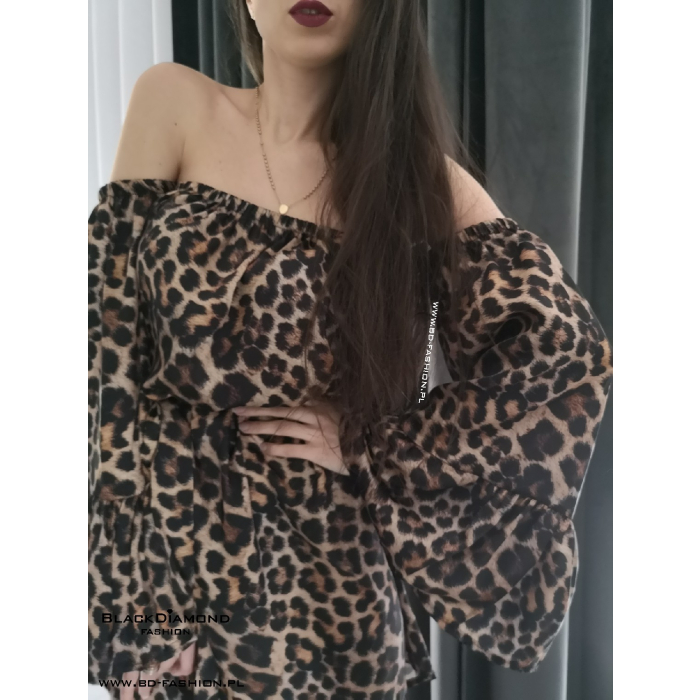 SUKIENKA HISZPANKA SATIN TIGER