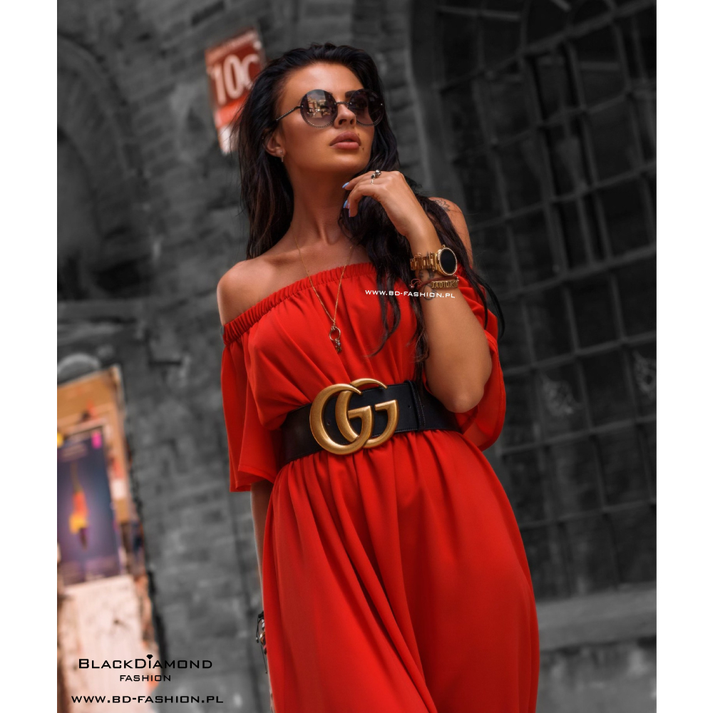 SUKIENKA LILA RED
