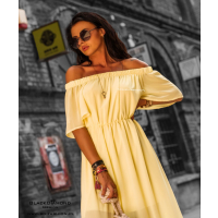 SUKIENKA LILA YELLOW