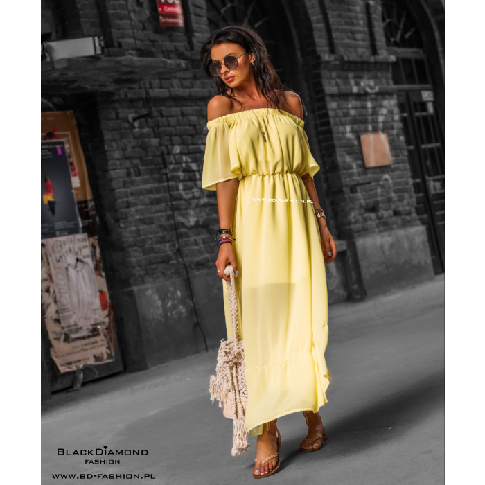 SUKIENKA LILA YELLOW