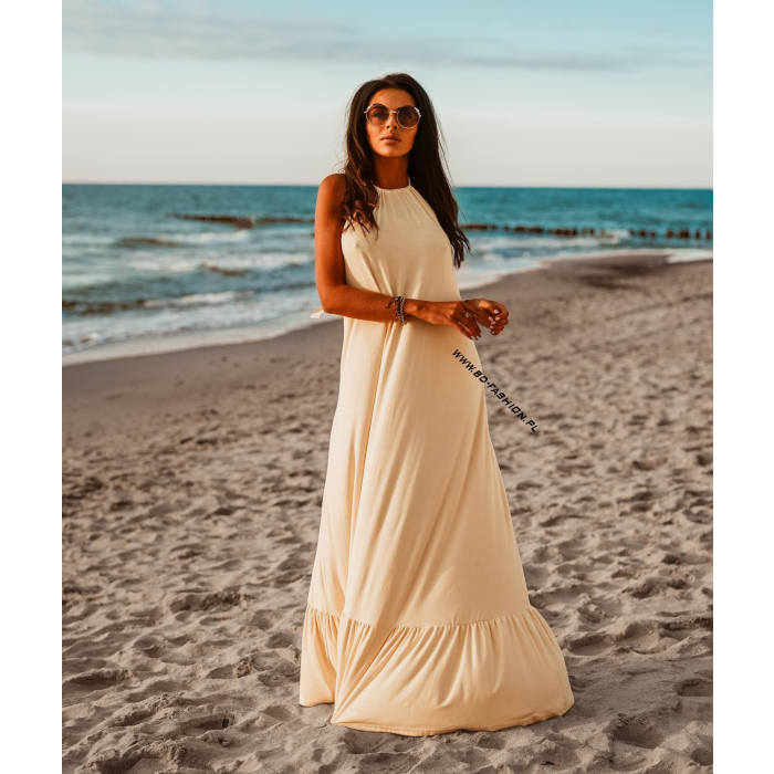 SUKIENKA MAXI BEACH YELLOW