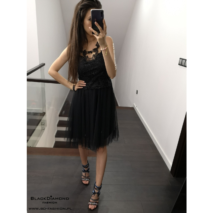 SUKIENKA PRINCESS BLACK
