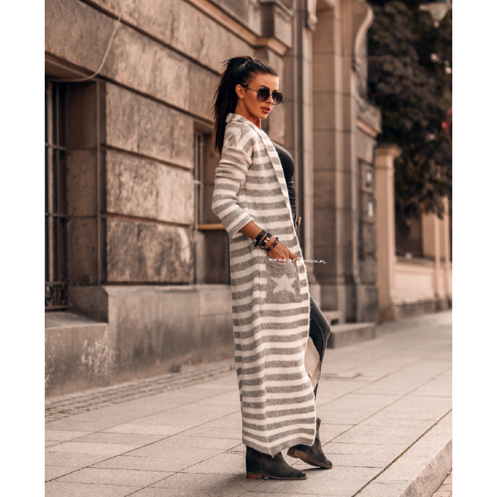 SWETER NARZUTKA MARANT GRAY